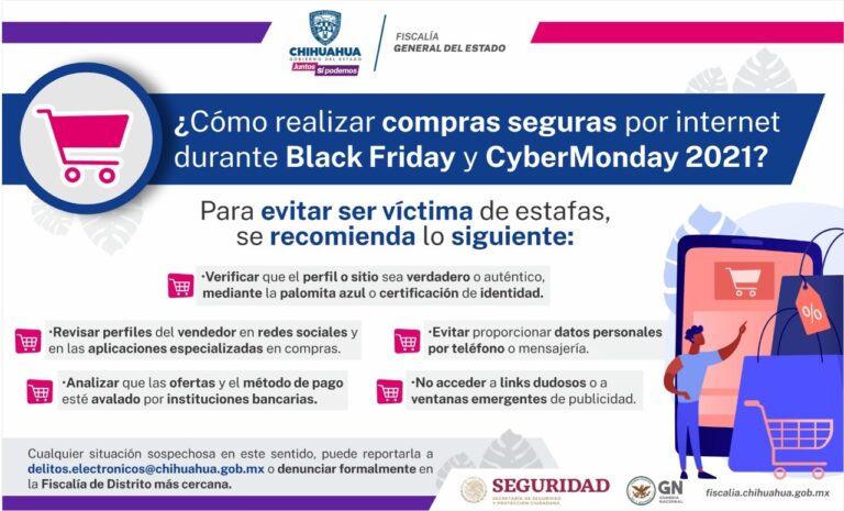 ¿Cómo realizar compras seguras por internet durante Black Friday y CyberMonday 2021?