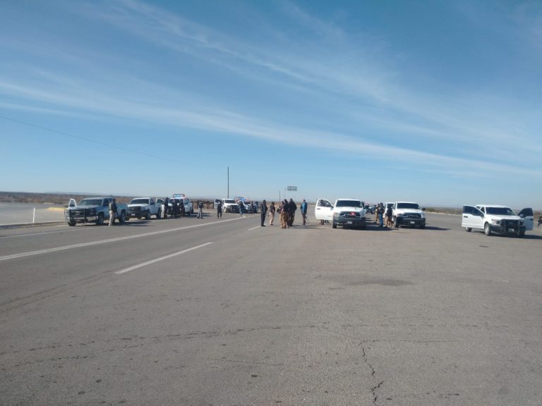Despliega AEI operativo conjunto ante reporte de enfrentamiento en carretera Parral- Jiménez