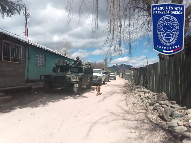 Despliegan AEI y Ejército operativo conjunto en Guadalupe y Calvo