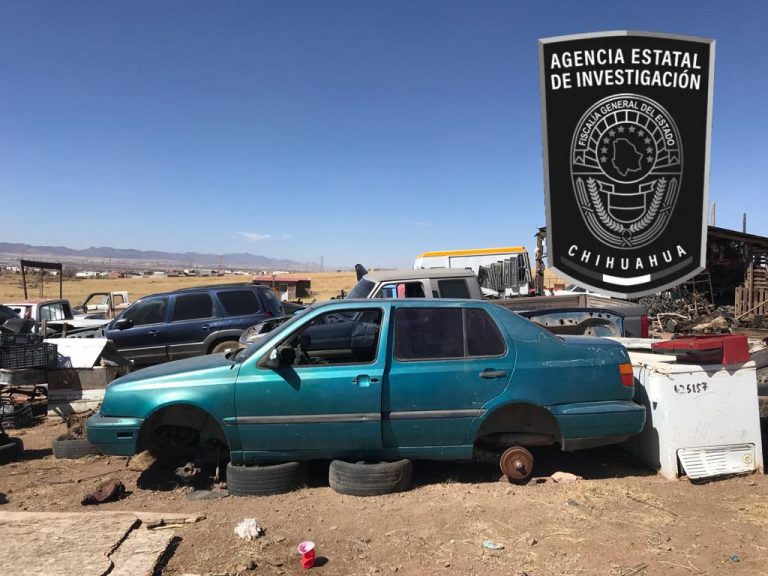Asegura AEI auto robado en 1994 en el Estado de México