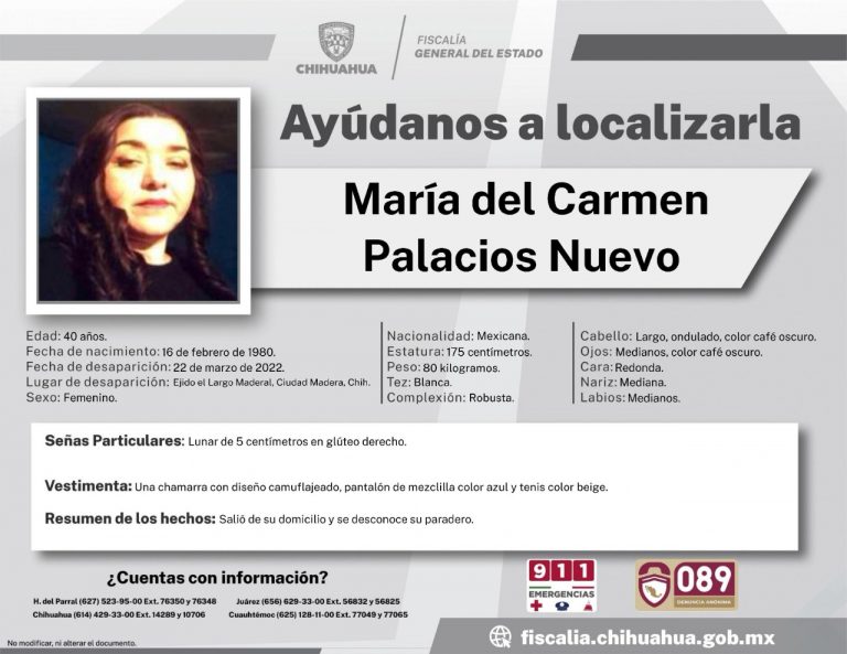 María del Carmen Palacios Nuevo