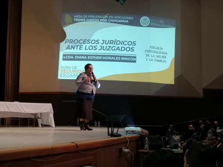 Participa FGE en el Foro de Seguridad Escolar 2022 en Ciudad Juárez