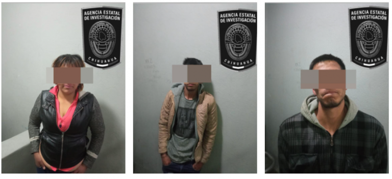 Dictan prisión preventiva contra tres detenidos por robo con violencia y vehículo robado en Cuauhtémoc