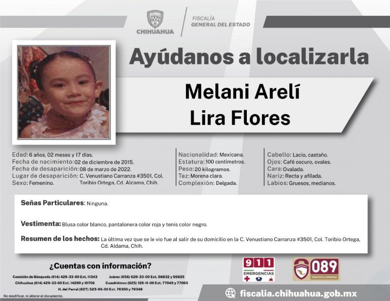 Melani Arelí Lira Flores