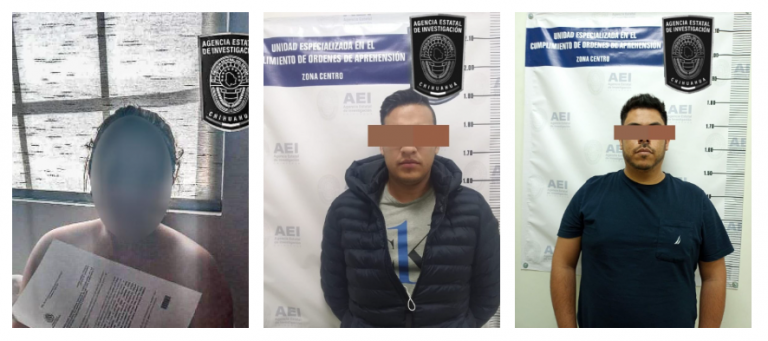 Captura Fiscalía General del Estado a tres acusados de defraudar a casi 4 mil chihuahuenses mediante la empresa Aras Business Group