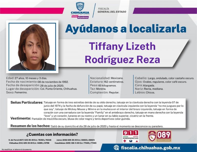 Tiffany Lizeth Rodríguez Reza