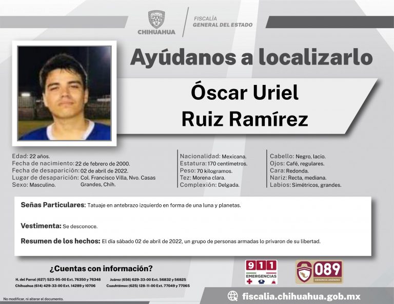 Óscar Uriel Ruiz Ramírez