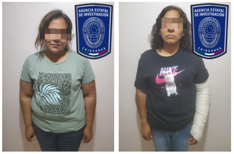 Detienen en flagrancia a dos mujeres con 70 billetes falsos de mil pesos