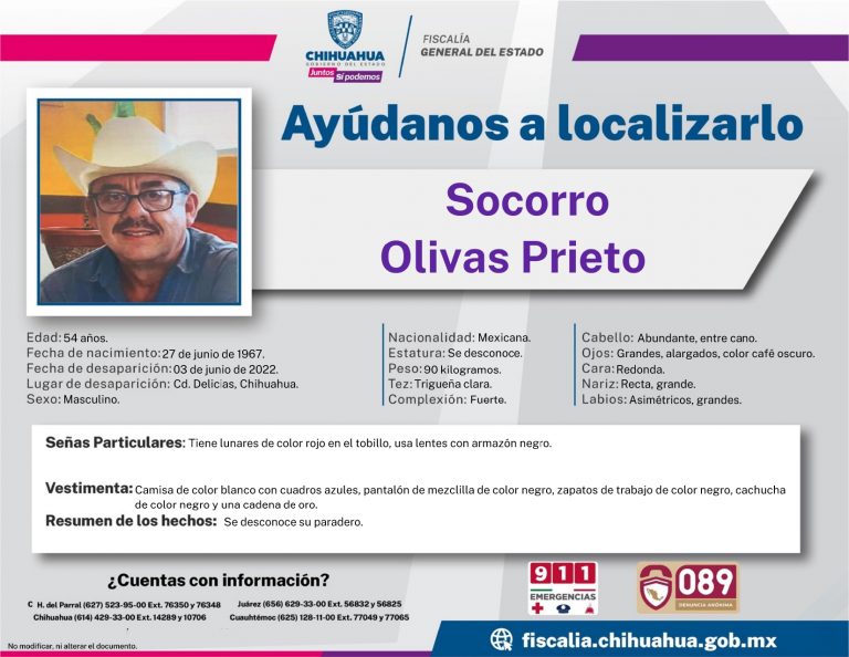 Socorro Olivas Prieto