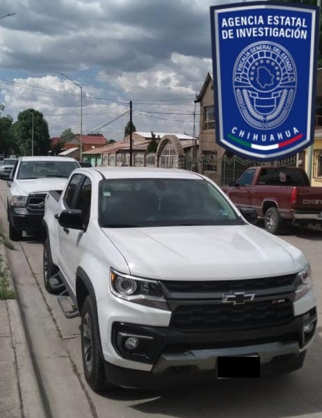 Localizan y aseguran en San Juanito pick up nueva robada en la Ciudad de México