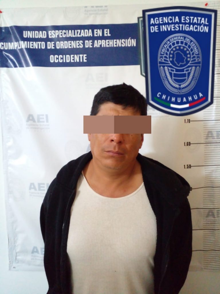 Detiene AEI Occidente en Cuauhtémoc a prófugo por homicidio en Veracruz