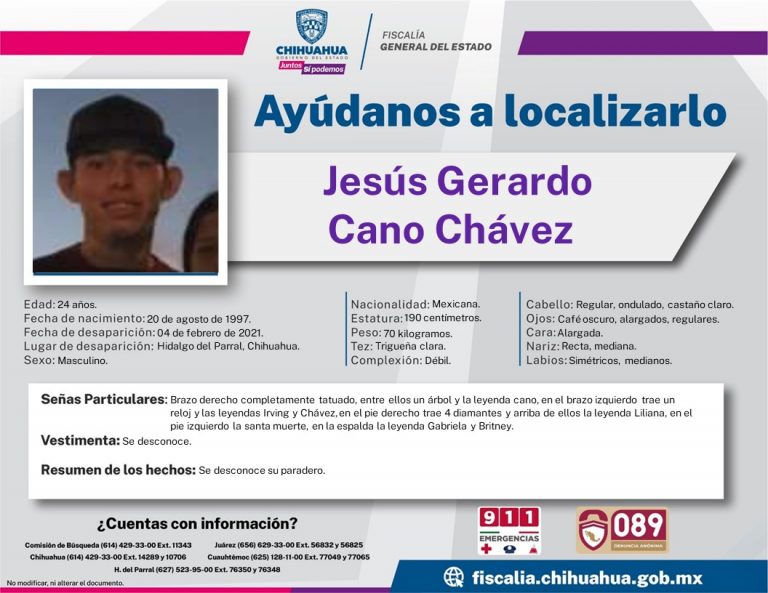 Jesús Gerardo Cano Chávez