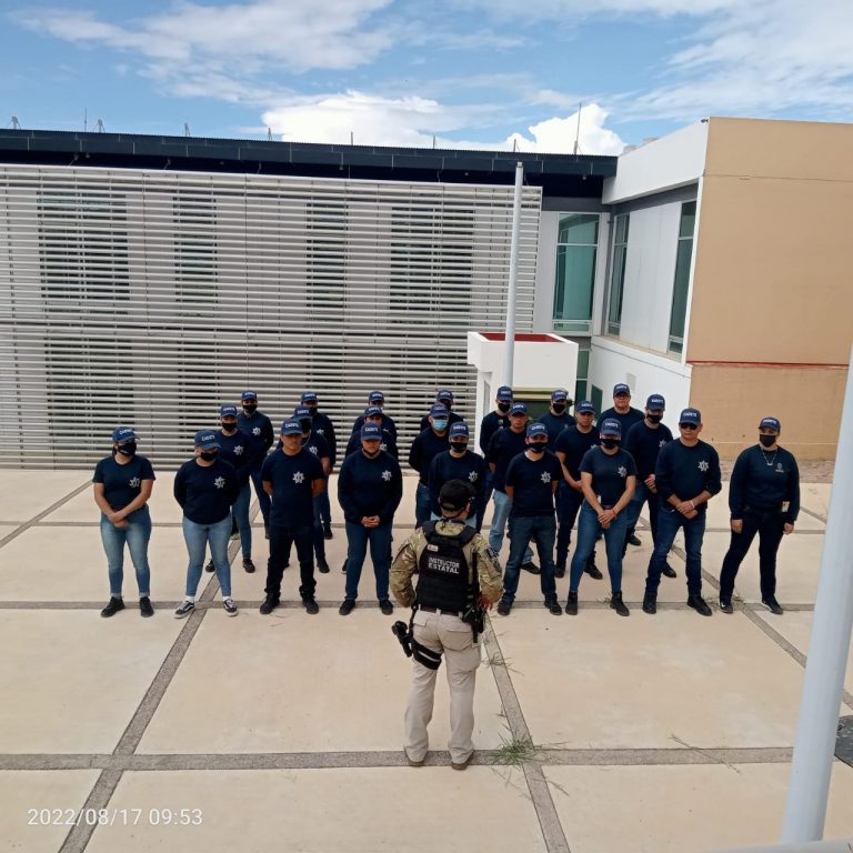 Imparte IESP curso de formación inicial a futuros policías municipales de Parral