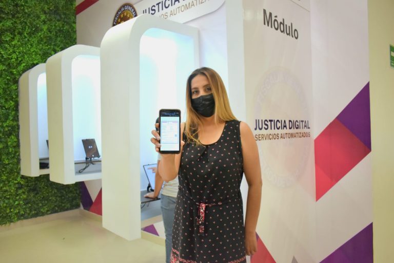 Invita FGE a utilizar módulos de Justicia Digital instalados en Ciudad Juárez