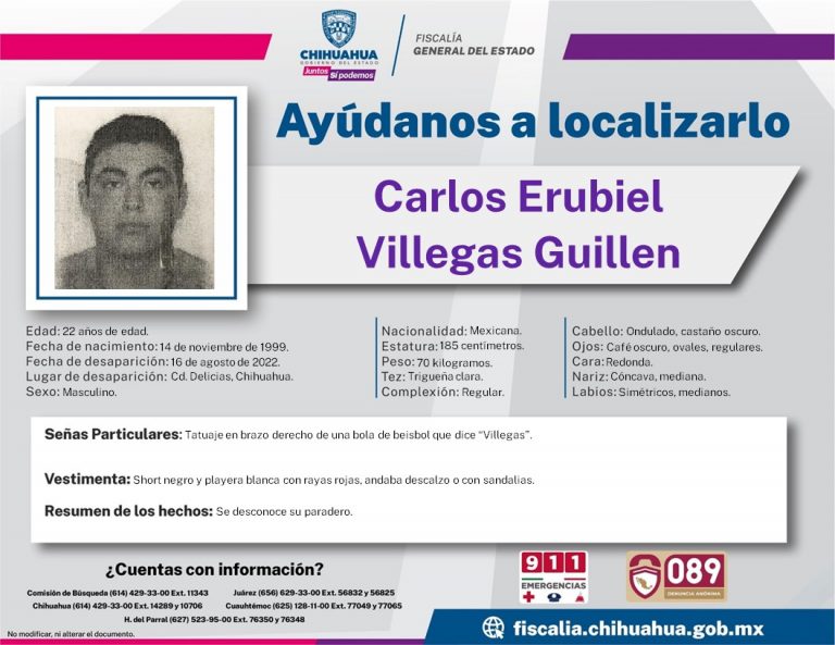 Carlos Erubiel Villegas Guillen