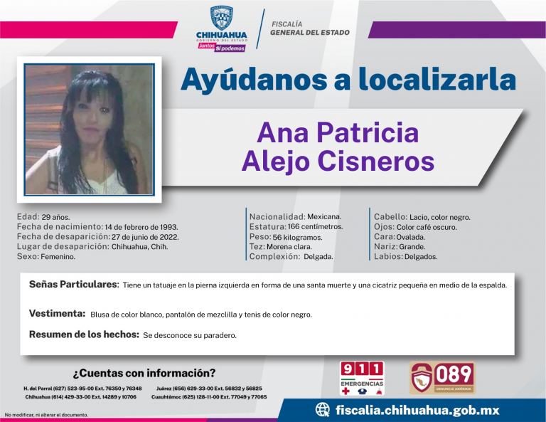 Ana Patricia Alejo Cisneros
