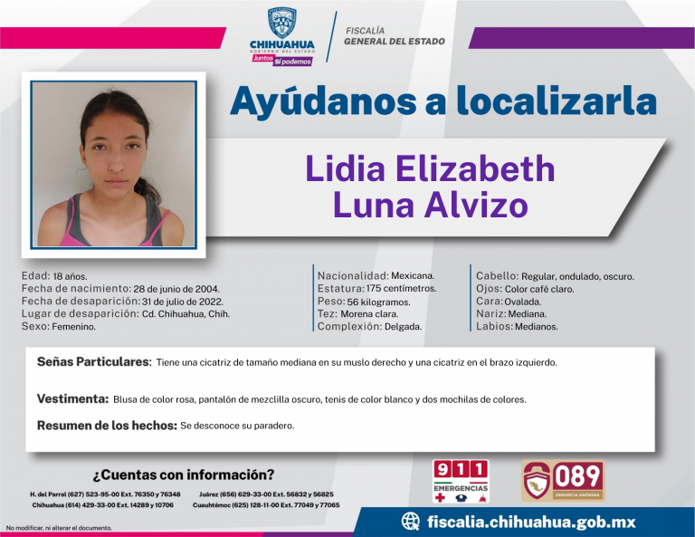 Lidia Elizabeth Luna Alvizo