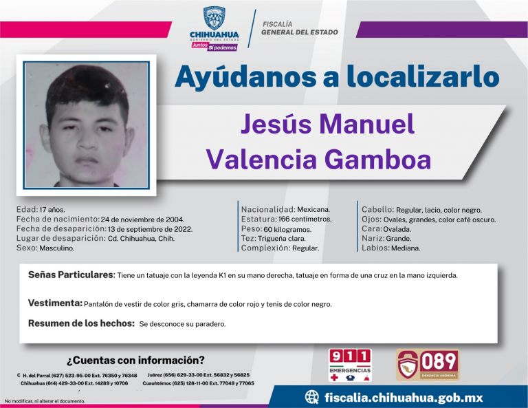 Jesús Manuel Valencia Gamboa