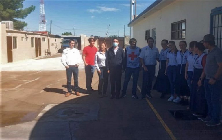 Recibe FGE donativo de cobijas y colchonetas para el Cereso de Nuevo Casas Grandes