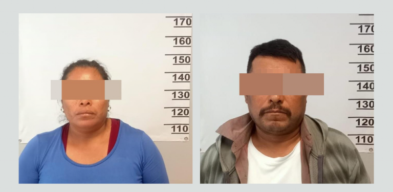 Capturan a pareja implicada en homicidio de mujer en Delicias
