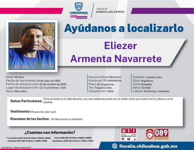 Eliezer Armenta Navarrete
