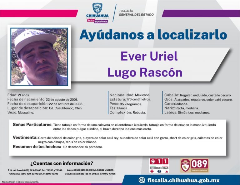 Ever Uriel Lugo Rascón