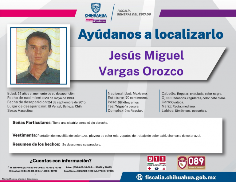 Jesús Miguel Vargas Orozco
