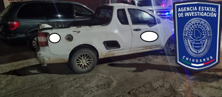 Recupera AEI vehículo robado durante la noche en Parral