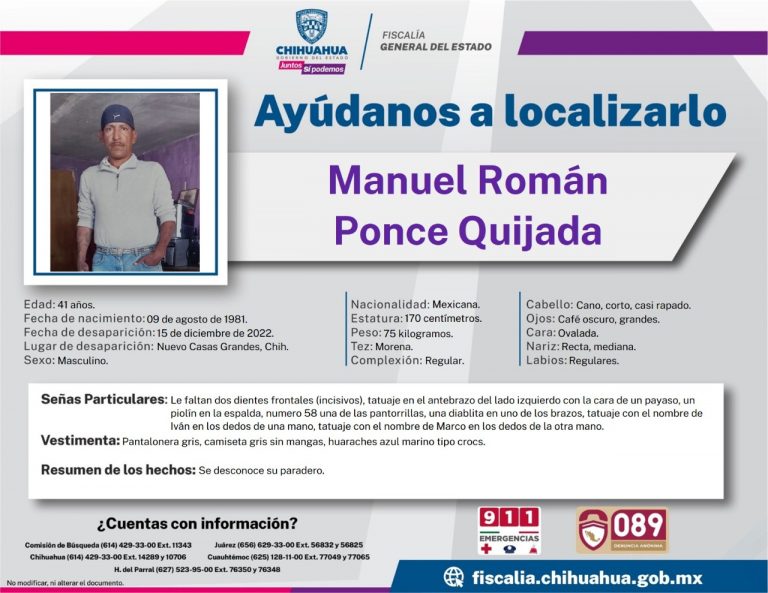 Manuel Román Ponce Quijada