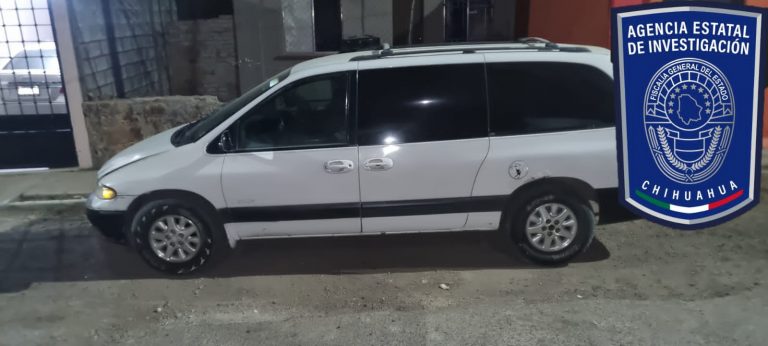 Recupera AEI dos vehículos robados en la ciudad de Parral