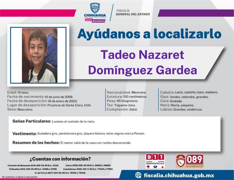 Tadeo Nazaret Domínguez Gardea