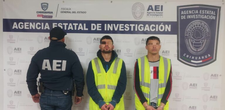 Detiene Fiscalía Norte a dos en flagrancia con armas y droga cristal en Ciudad Juárez