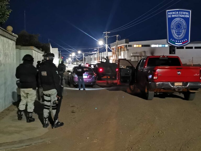 Participa AEI Occidente en operativo conjunto para inhibir delitos en la ciudad de Cuauhtémoc