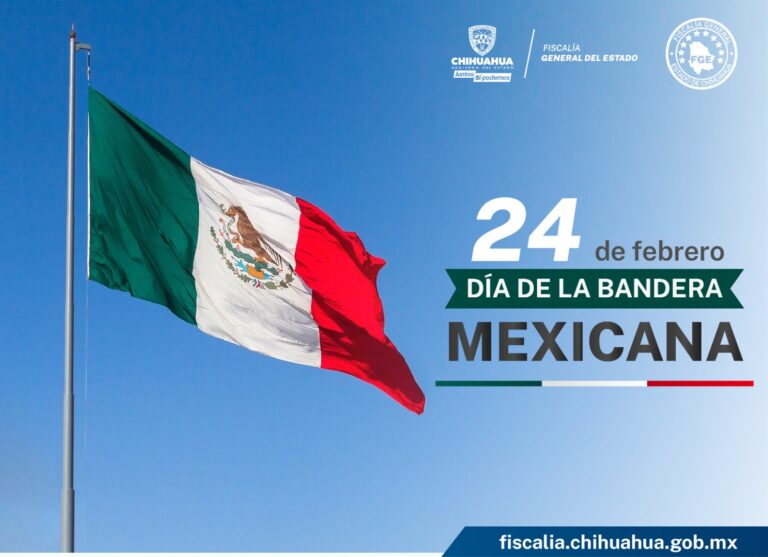 24 de febrero – Día de la Bandera Mexicana