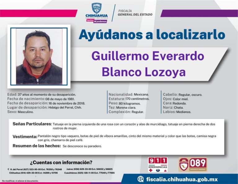 Guillermo Everardo Blanco Lozoya