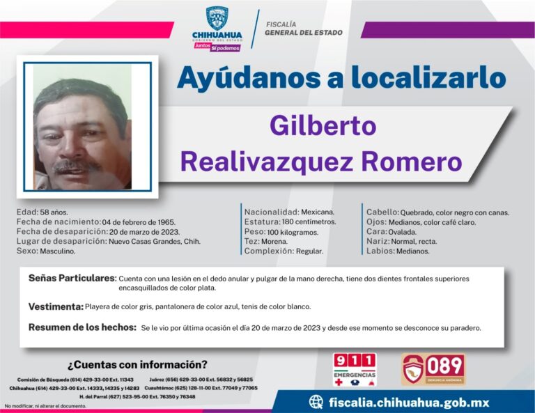 Gilberto Realivazquez Romero