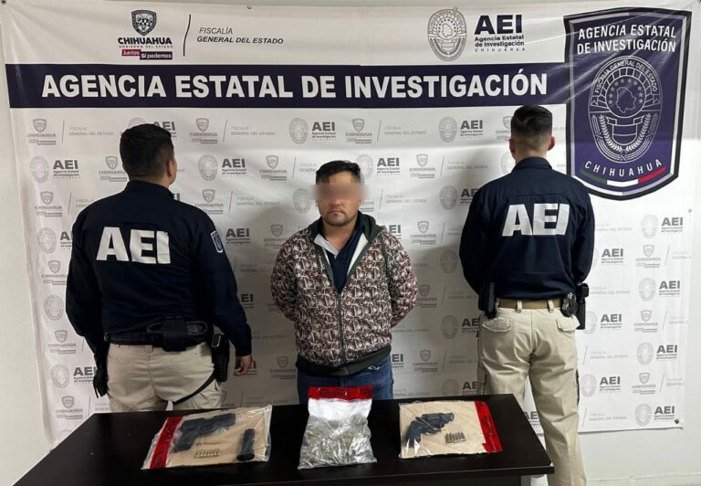 Presunto narcomenudista es capturado por la Agencia Estatal de Investigación en la capital
