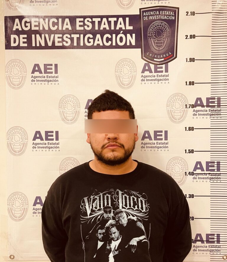 Detiene AEI a un hombre acusado de atentar contra la vida de una mujer en Cd. Juárez