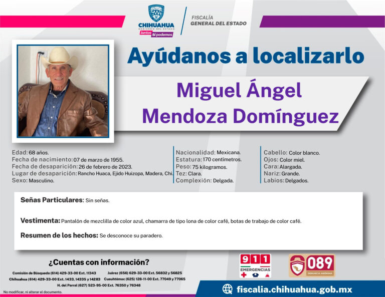 Miguel Ángel Mendoza Domínguez