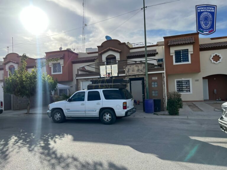 Asegura FGE 5.170 kilogramos de cristal y mil pastillas de fentanilo en cateo en Juárez