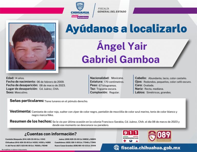 Ángel Yair Gabriel Gamboa