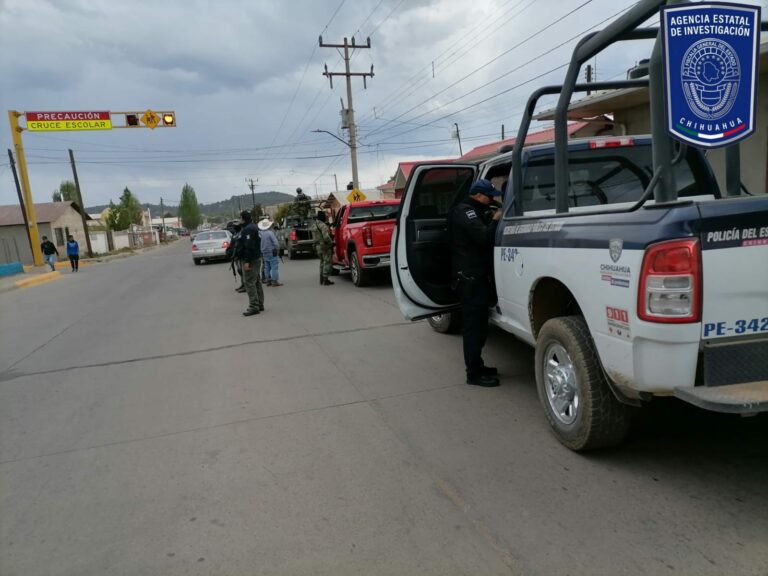 Recorre Operativo Conjunto calles y brechas de Guachochi para inhibir delitos