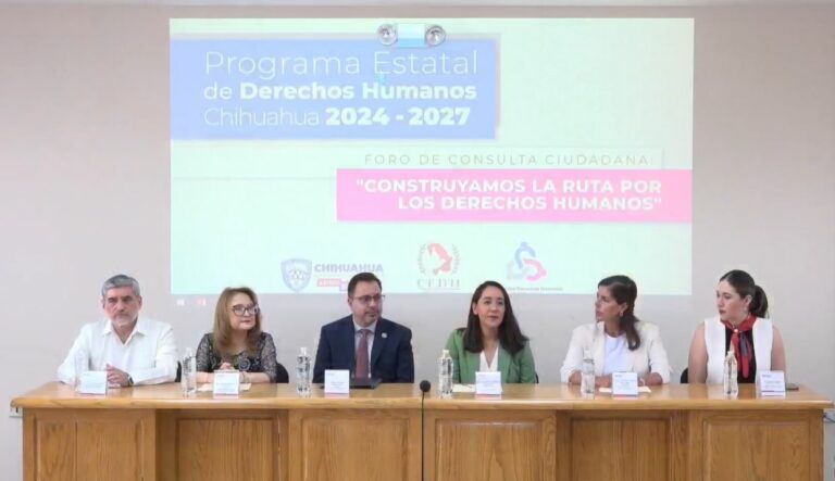 Participa Fiscalía de Derechos Humanos en Foro para la construcción del Programa Estatal de los Derechos Humanos de Chihuahua