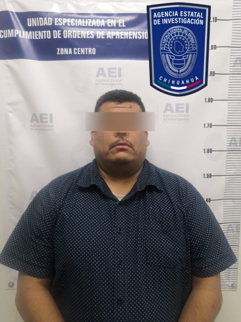 Lo capturan en Guadalajara por delitos sexuales cometidos a una niña en la ciudad de Chihuahua