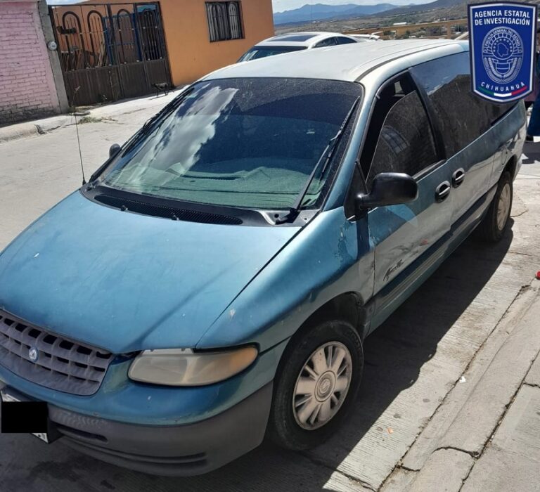 Recupera AEI dos vehículos que tenían reporte de robo en Parral