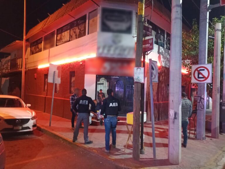 Realiza FEM operativo contra la trata de personas en bares del centro de la ciudad de Chihuahua