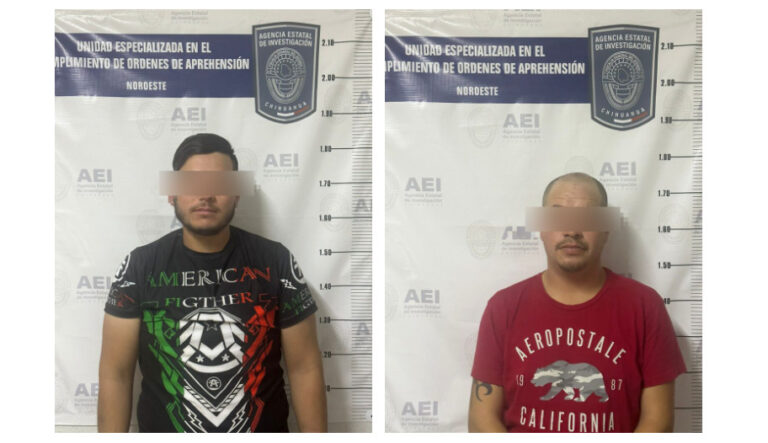Detiene AEI Noroeste a dos hombres por posesión de marihuana en Ignacio Zaragoza