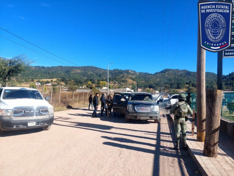 Refuerza Operativo Conjunto acciones de seguridad en Guadalupe y Calvo