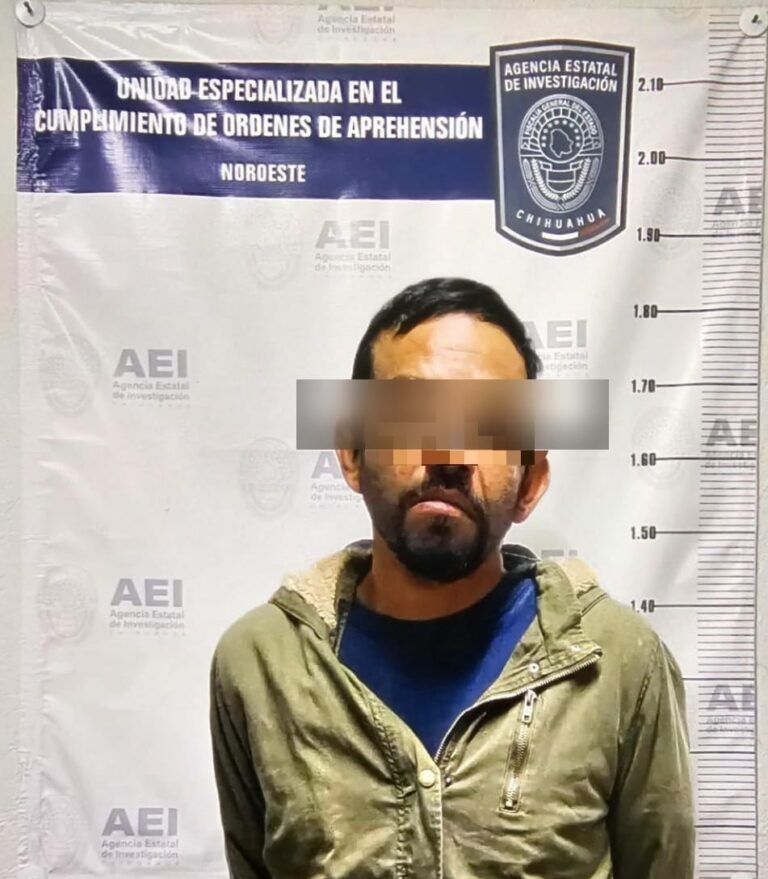 Captura AEI a hombre buscado en Ciudad Juárez por delitos contra la salud