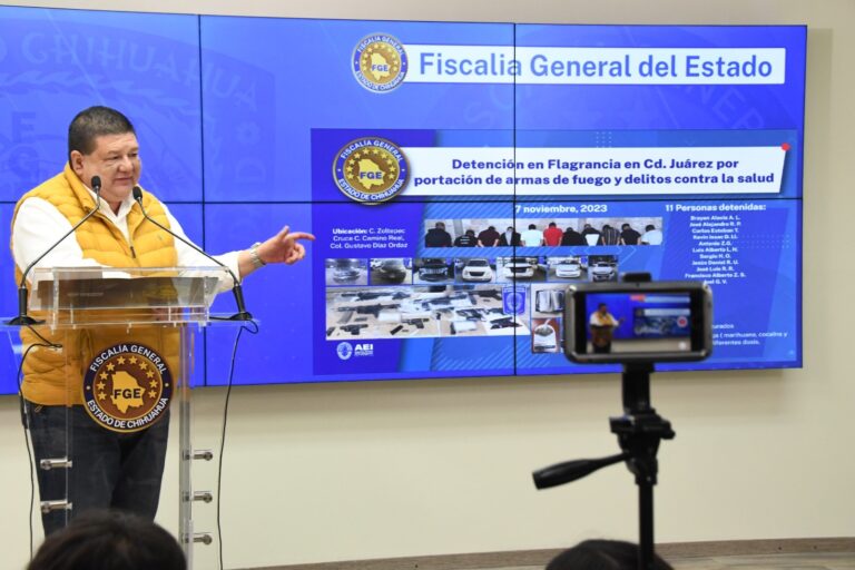 Combate a grupos criminales en Chihuahua y Juárez disminuirá incidencia de casos de alto impacto: Fiscal